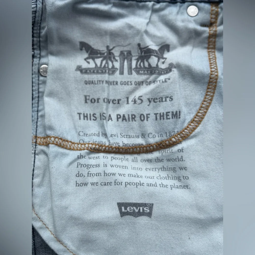 Levi's Men's 505 Straight Blue Jeans 32 x 32